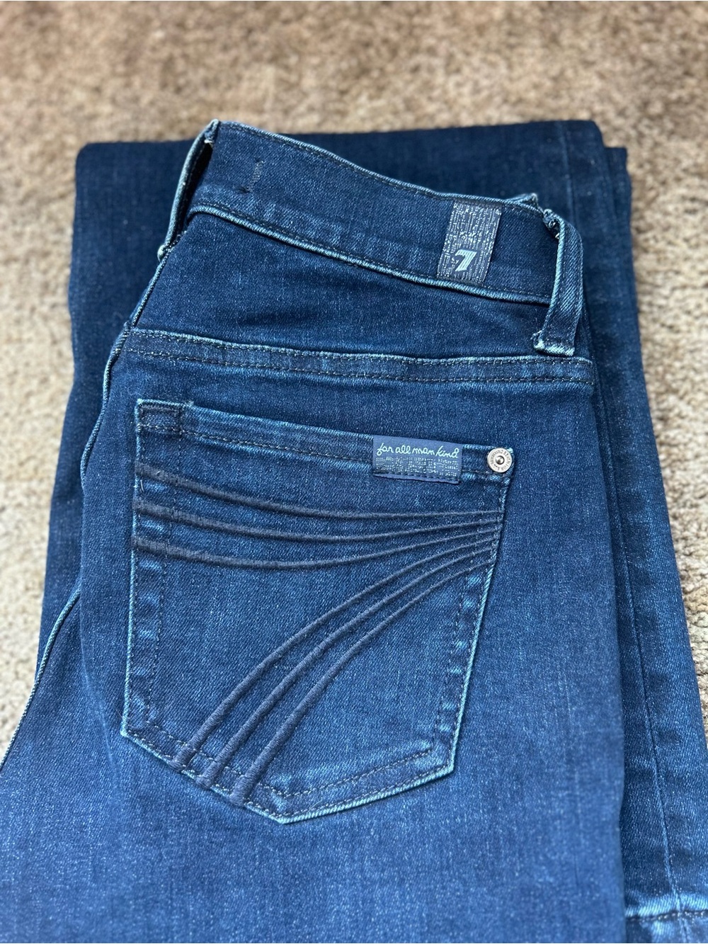 7 for all mankind jeans - Picture 4 of 7